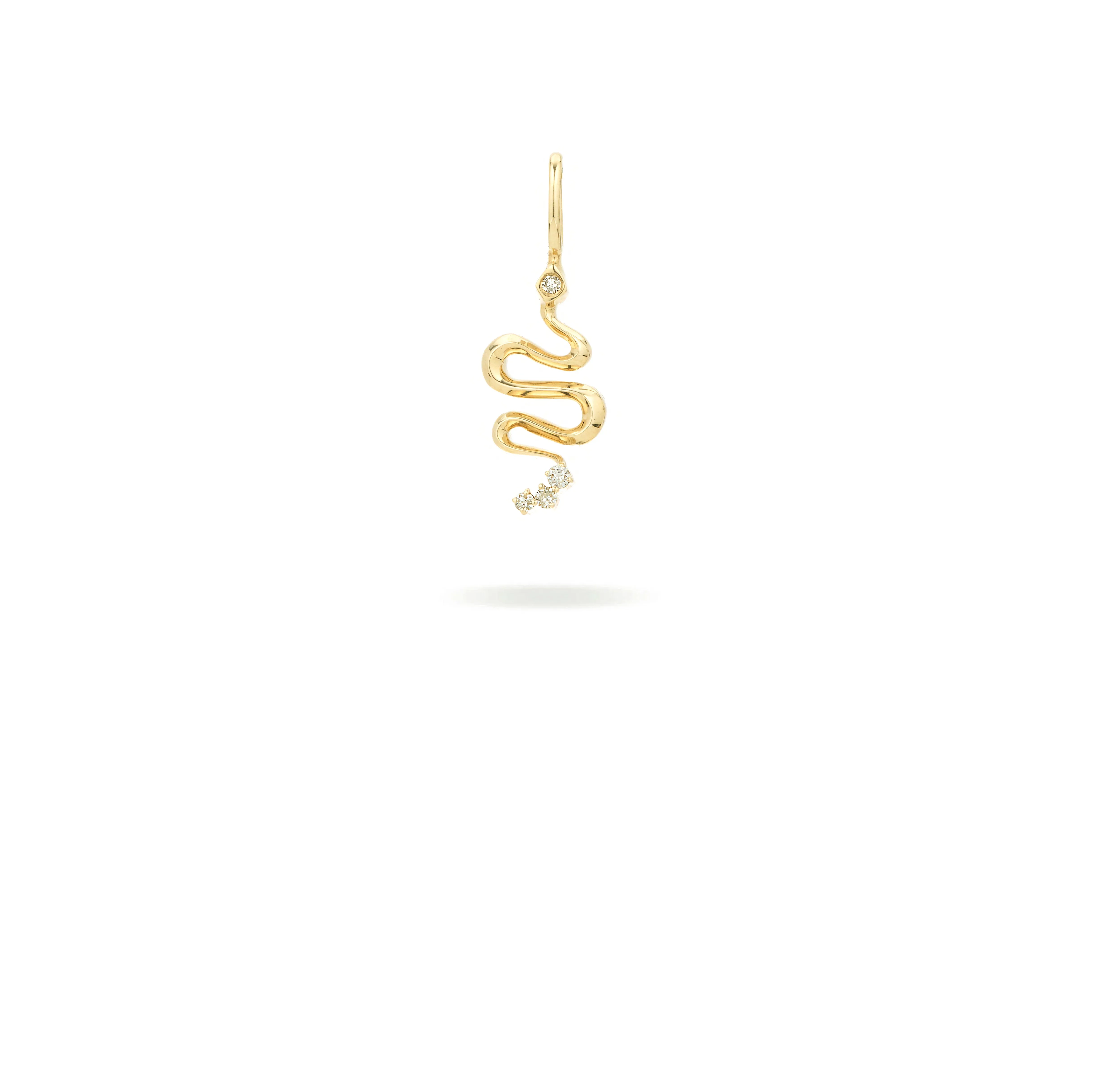Year of the Snake Diamond Mini Charm sold by Adina Reyter
