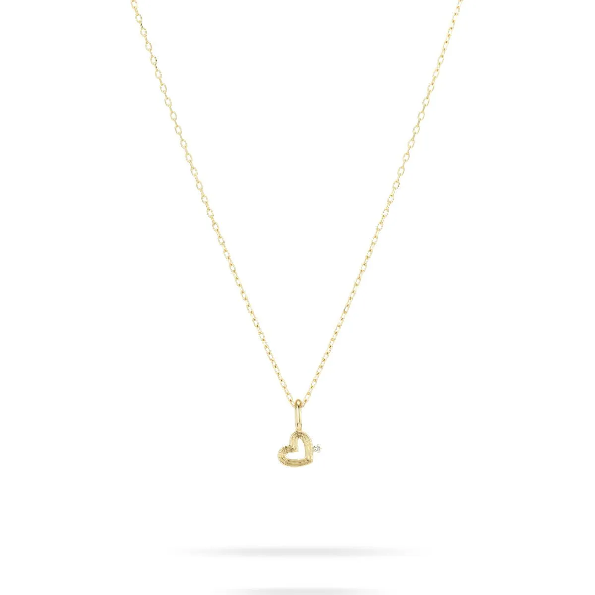 Groovy Diamond Heart Mini Charm sold by Adina Reyter product image thumbnail 3