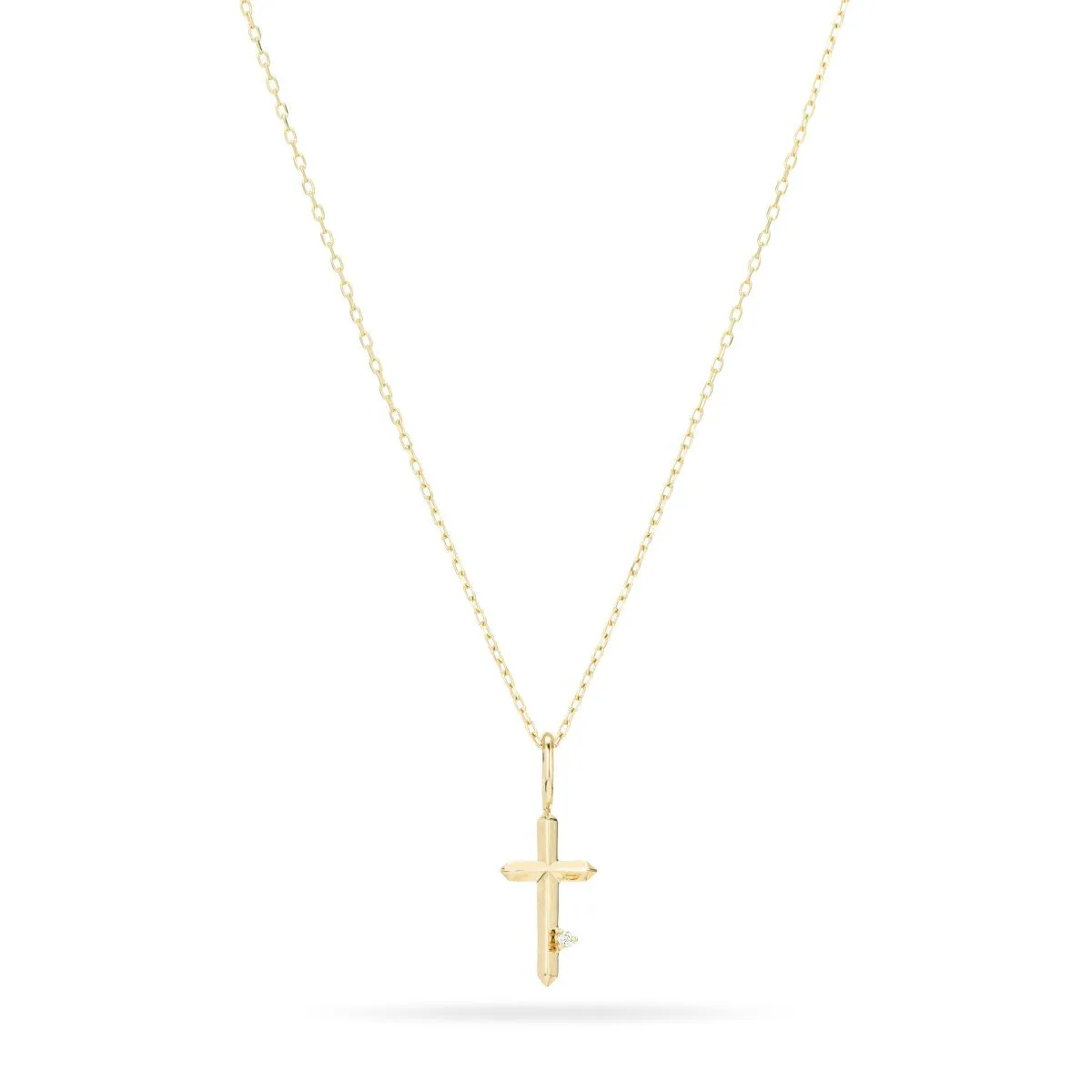 Diamond Cross Mini Charm sold by Adina Reyter product image thumbnail 3
