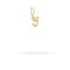 Groovy Diamond Initial Mini Charm Y sold by Adina Reyter