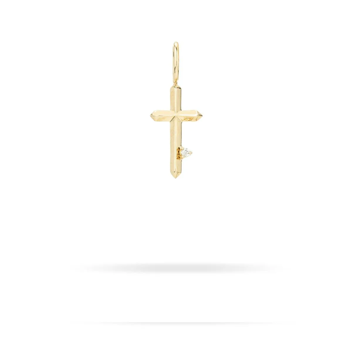 Diamond Cross Mini Charm (Just Bead) sold by Adina Reyter