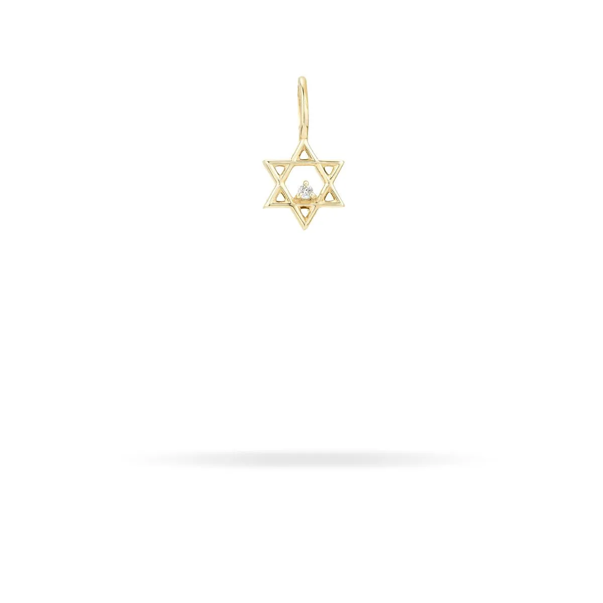 Diamond Star of David Mini Charm (Just Bead) sold by Adina Reyter