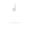 Groovy Diamond Initial Mini Charm D in Sterling Silver sold by Adina Reyter