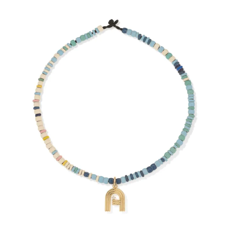 White + Warren Mother's Day Bead Party Full Enamel Necklace made by Adina Reyter