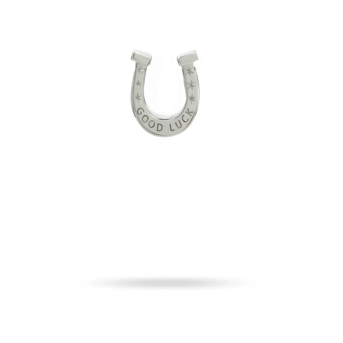Good Luck Horseshoe Big Bead in Sterling Silver sold by Adina Reyter