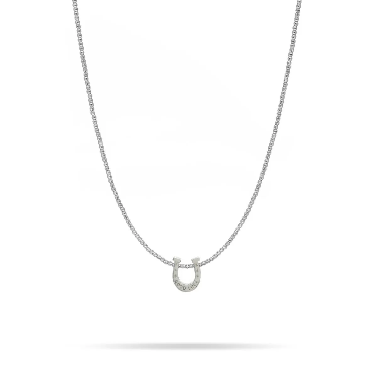 Good Luck Horseshoe Big Bead in Sterling Silver sold by Adina Reyter product image thumbnail 5