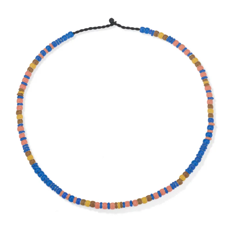 One of a Kind Copper Coast Full Enamel Mini Bead Necklace sold by Adina Reyter