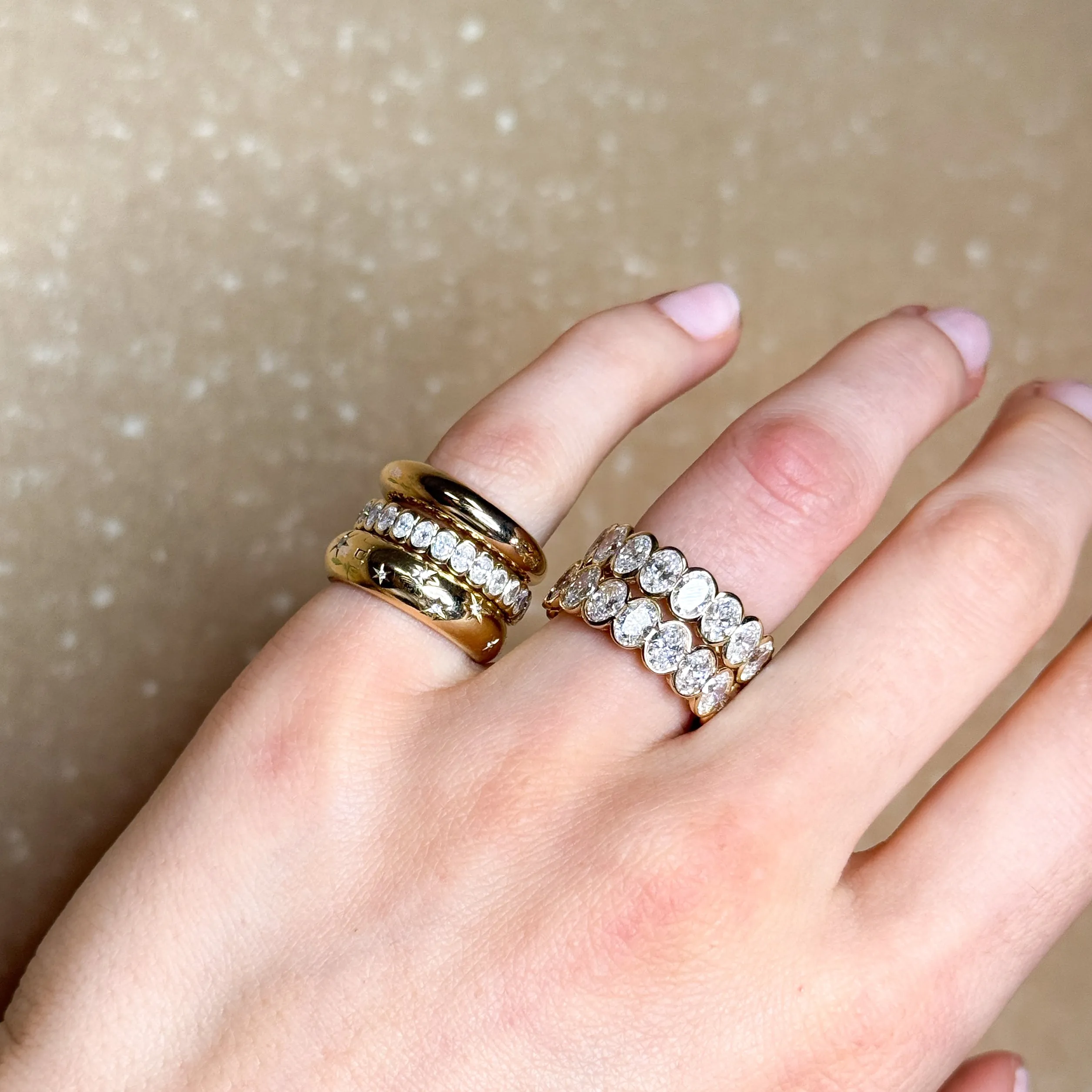 Small Dome Ring Size 5 sold by Adina Reyter product image thumbnail 2