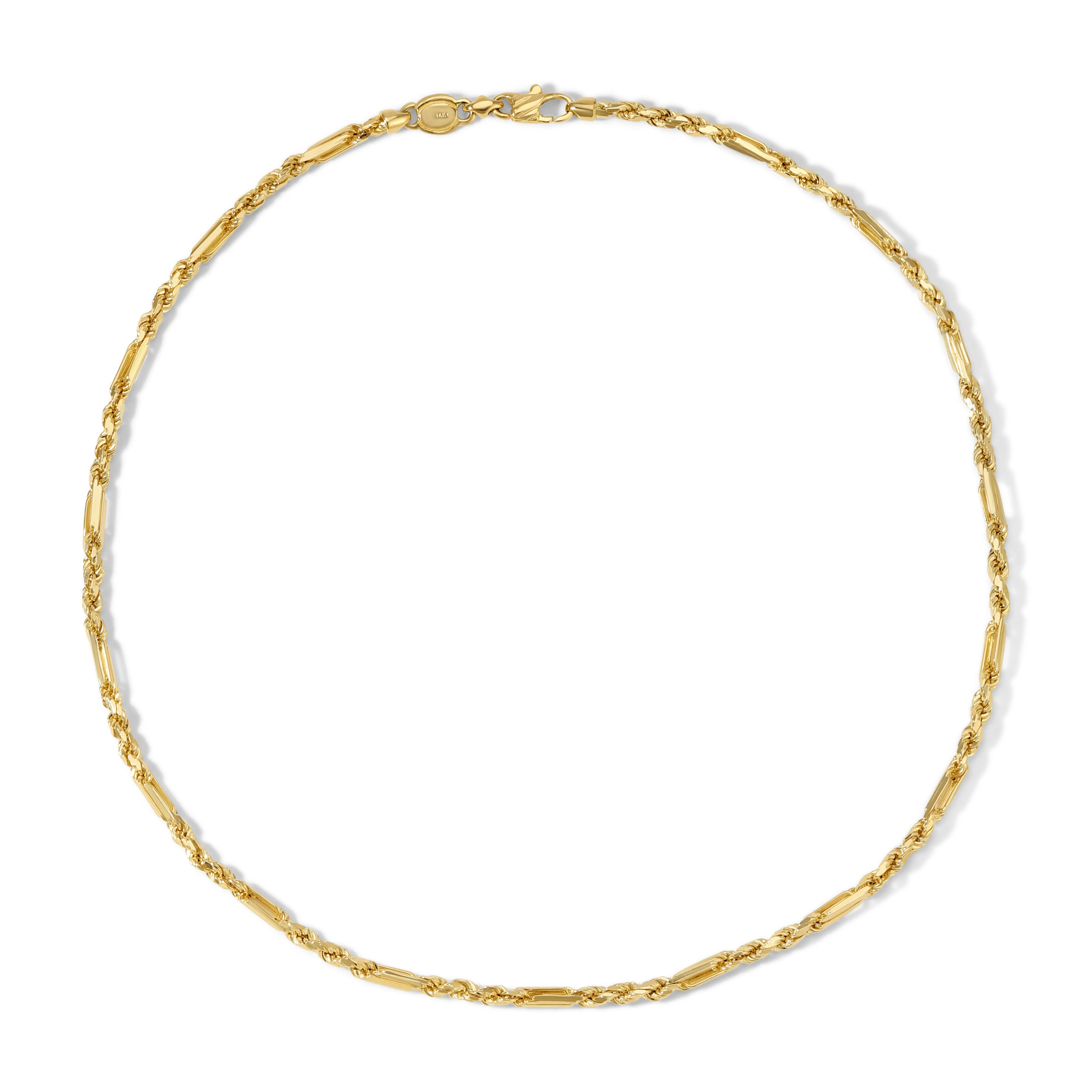 3mm Figarope Chain Necklace sold by Adina Reyter