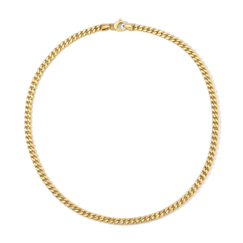 Hollow Curb Chain Necklace sold by Adina Reyter