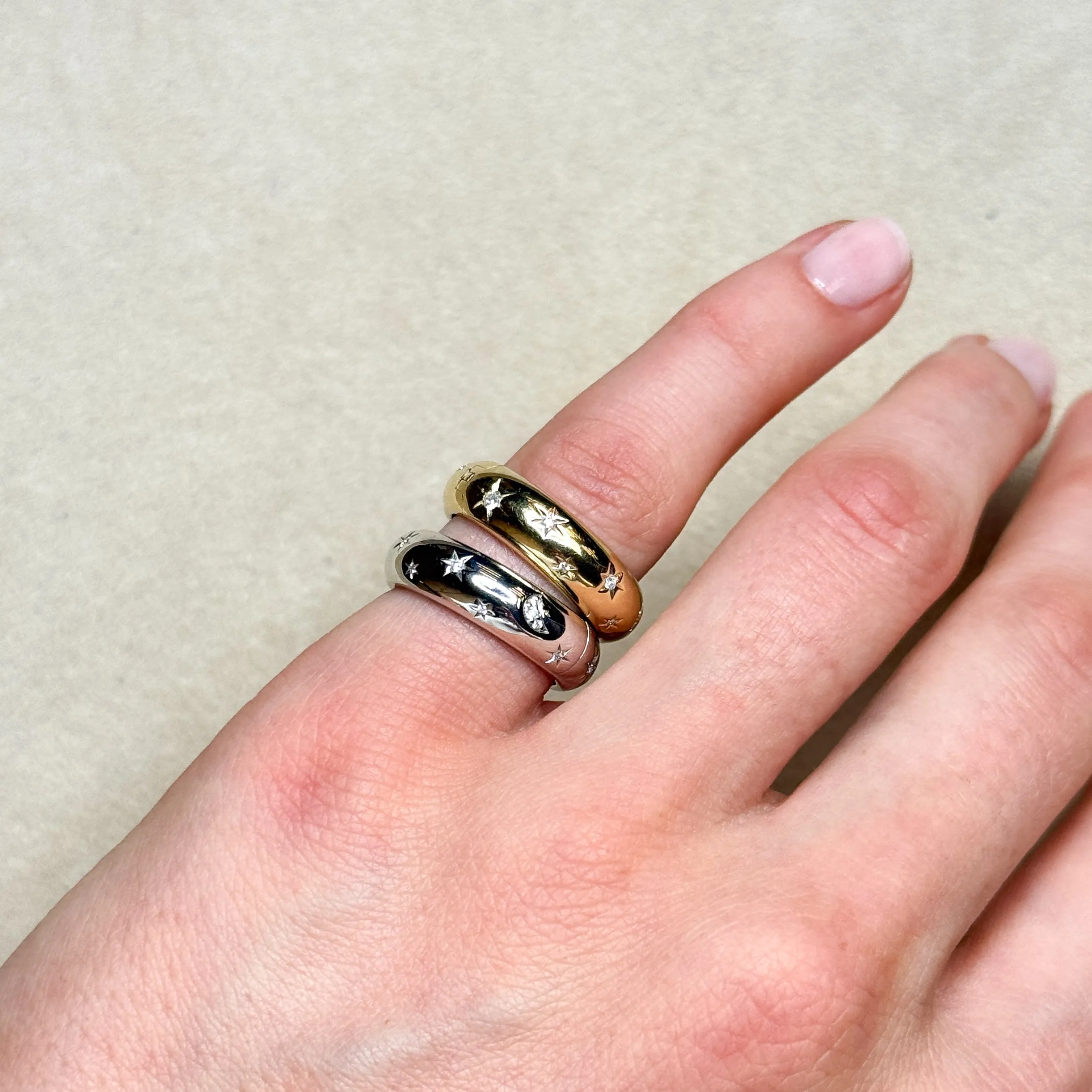 One of a Kind Dream Big Hidden Message Ring, Size 6 sold by Adina Reyter product image thumbnail 3