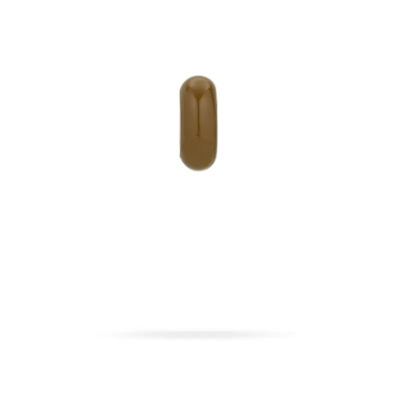 Chocolate Enamel Big Bead sold by Adina Reyter