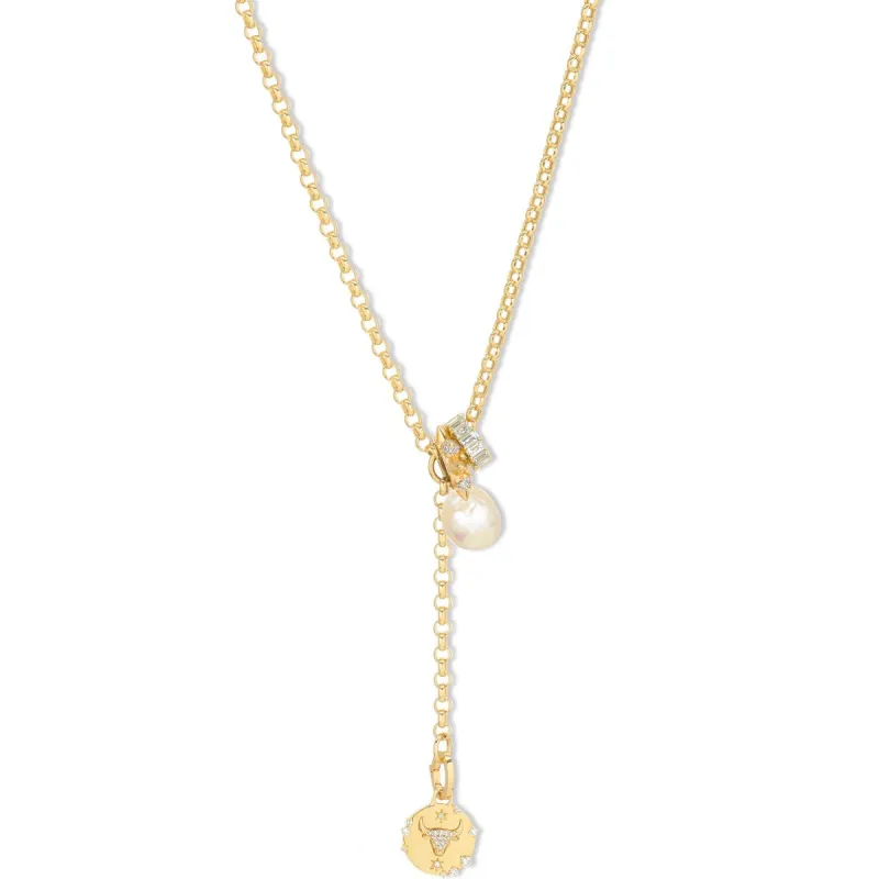 Written in the Stars Lariat Necklace made by Adina Reyter