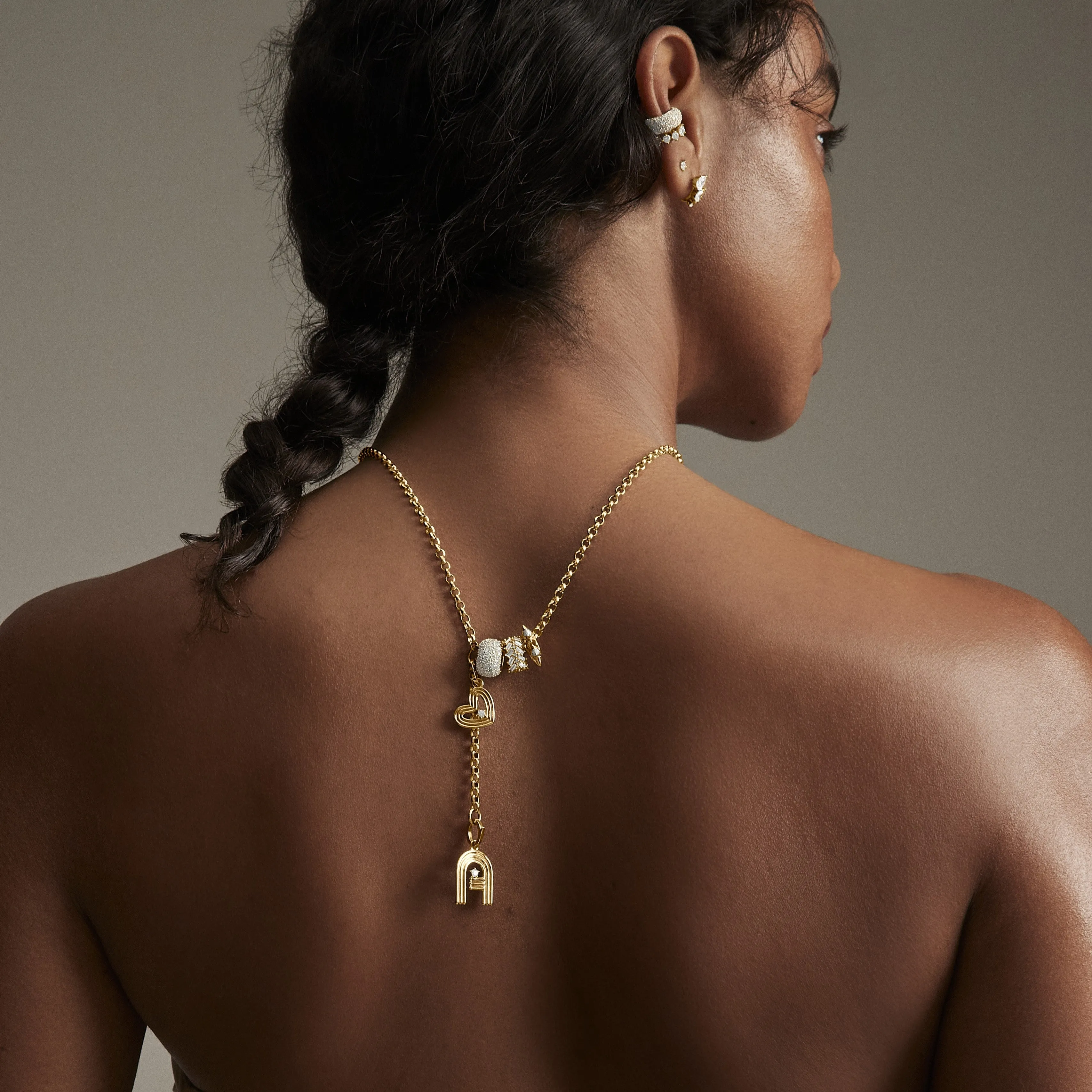 For Luck Lariat Necklace sold by Adina Reyter product image thumbnail 2