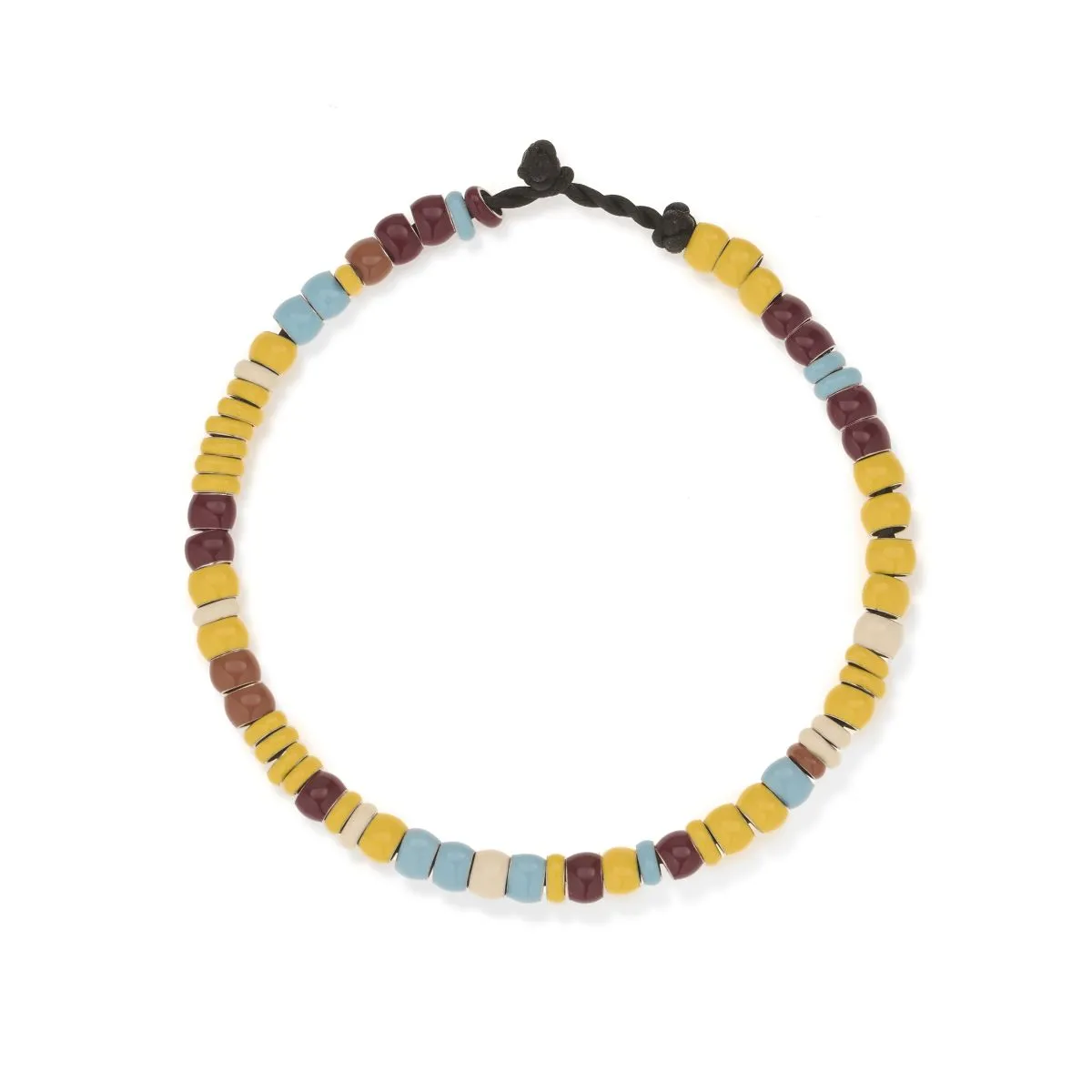 Butter Daze Full Enamel Mini Bead Anklet sold by Adina Reyter