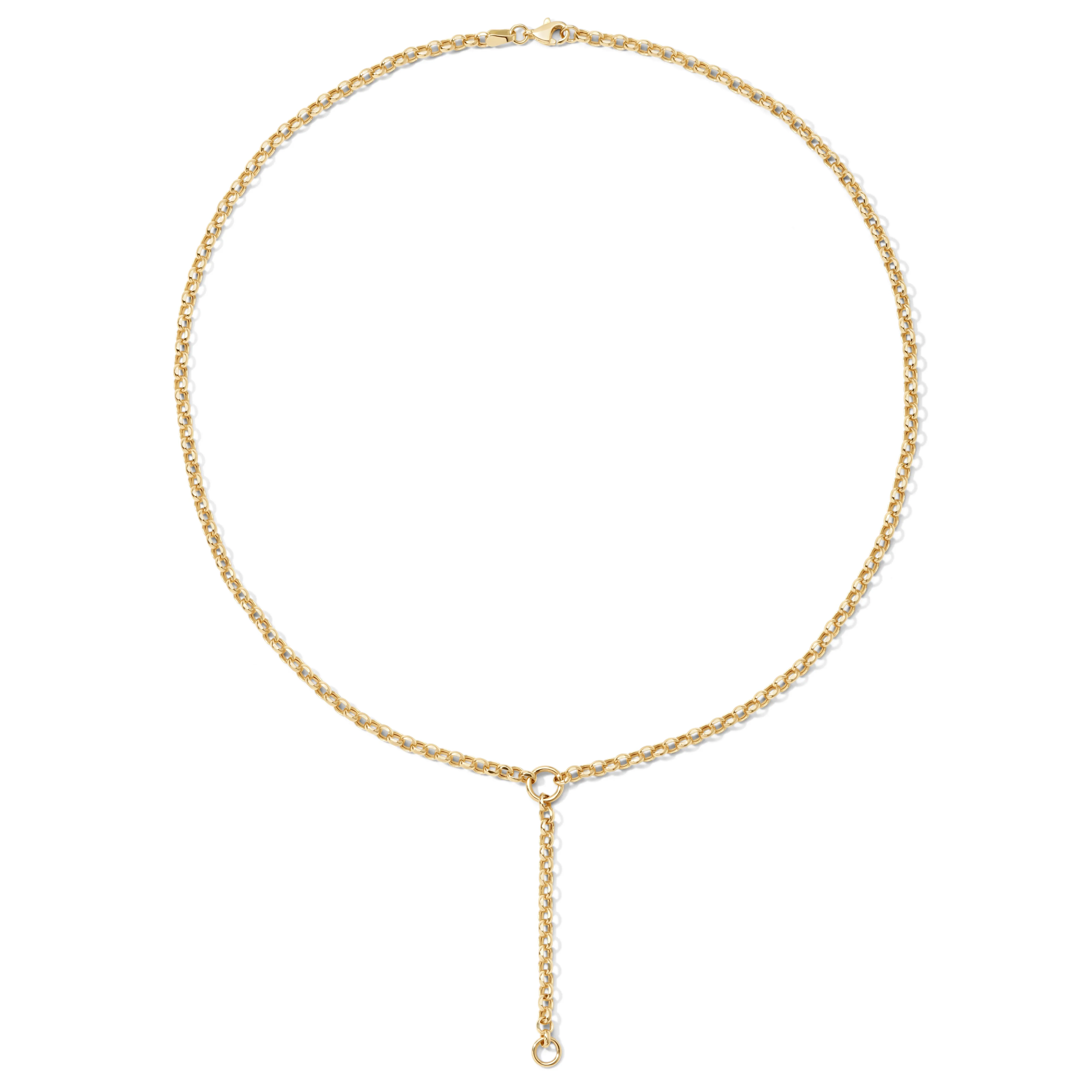 Groovy Diamond Initial Lariat sold by Adina Reyter product image thumbnail 3