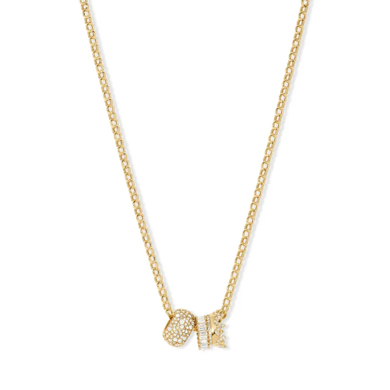 The Stella Luxe Big Bead Necklace sold by Adina Reyter