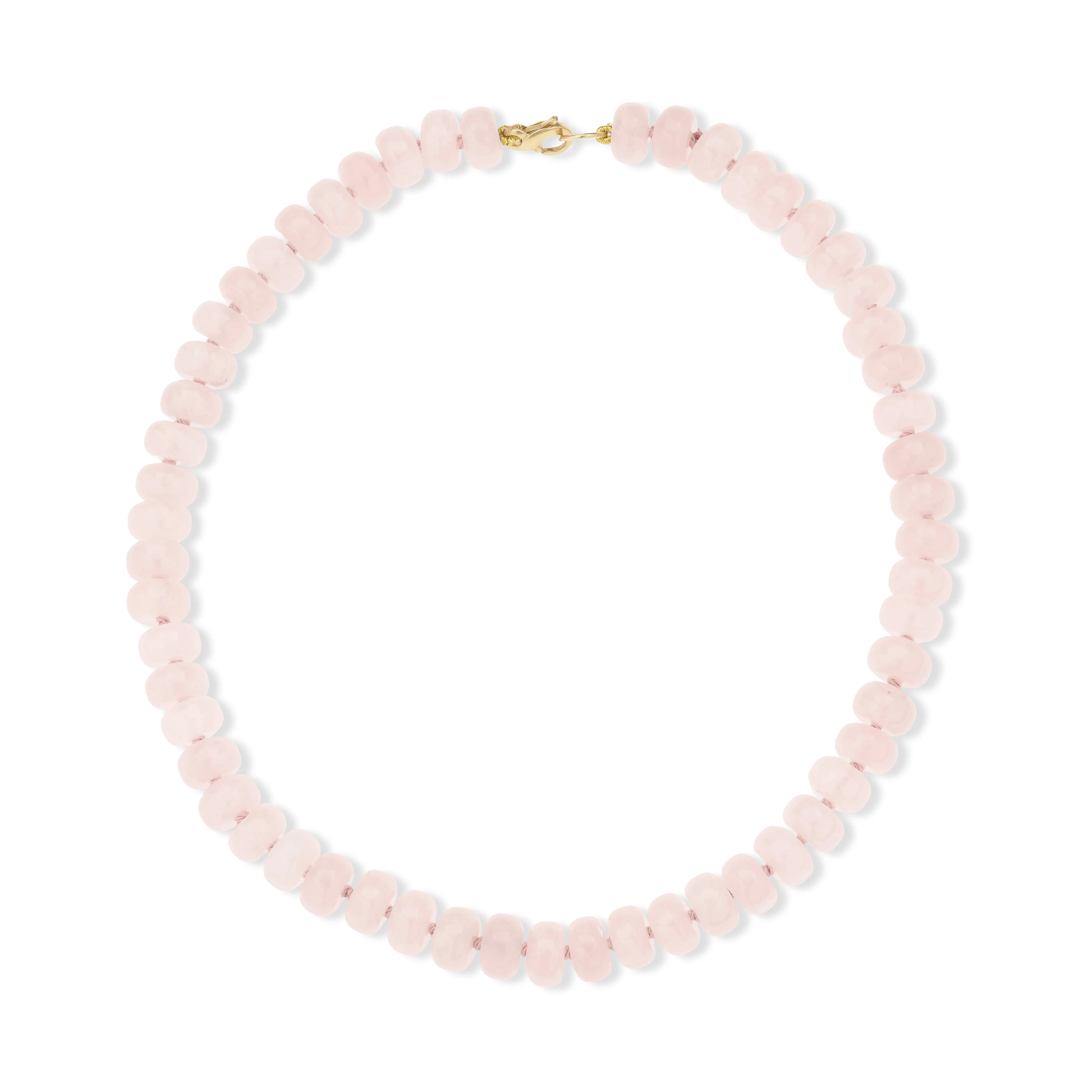 Blush Pink Gemstone Necklace sold by Adina Reyter
