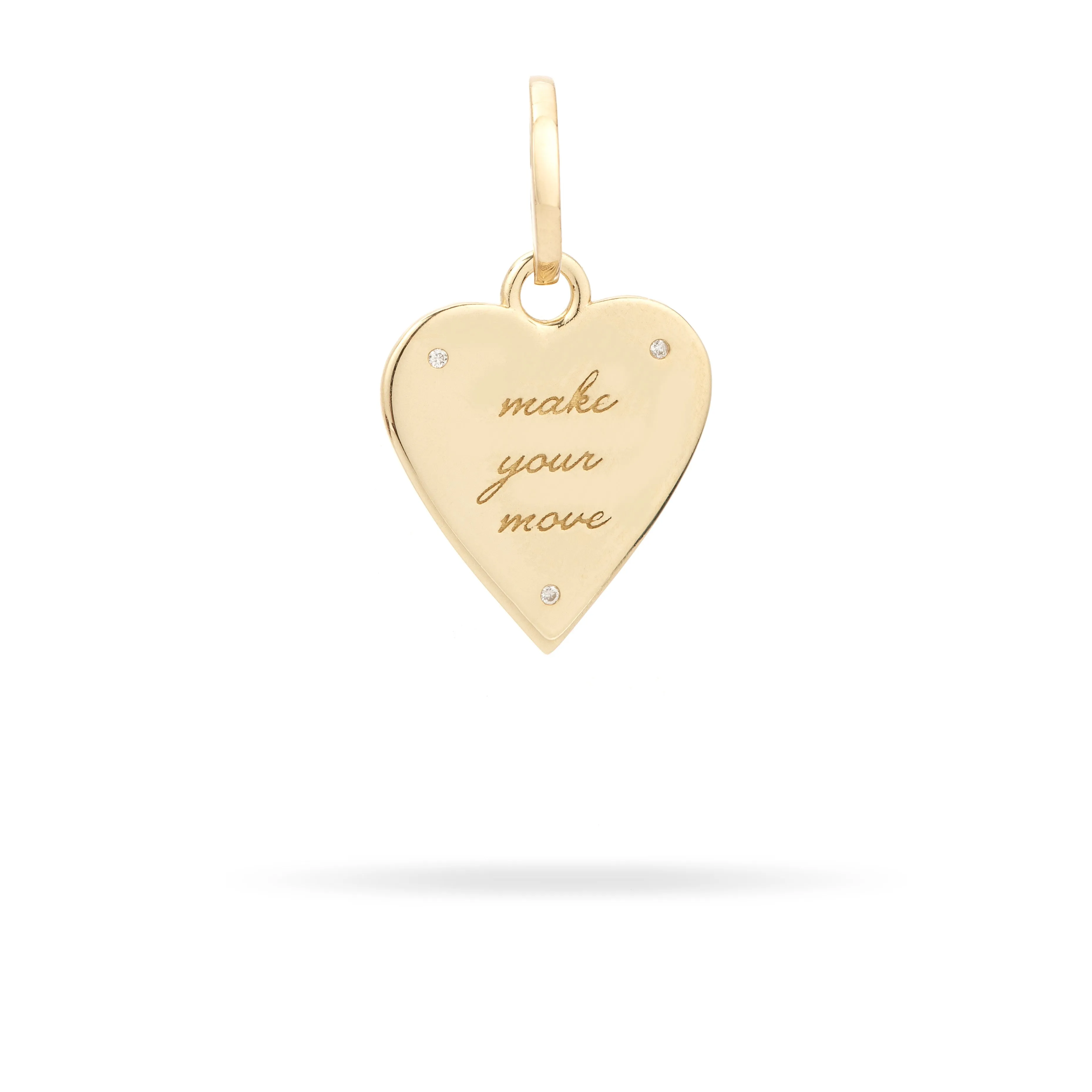 Groovy Make Your Move Pavé Heart Hinged Charm sold by Adina Reyter product image thumbnail 4