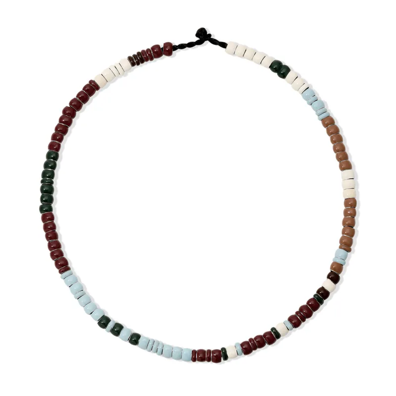 Ivy League Full Enamel Mini Bead Necklace sold by Adina Reyter