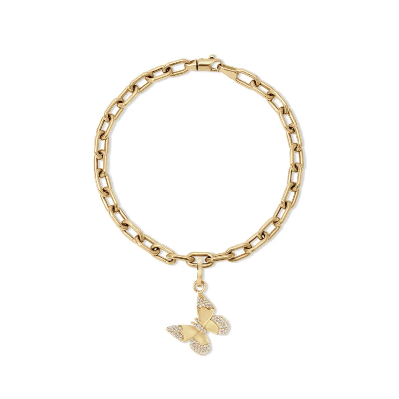 Choose Your Talisman Charm Bracelet on 4mm Italian Chain sold by Adina Reyter