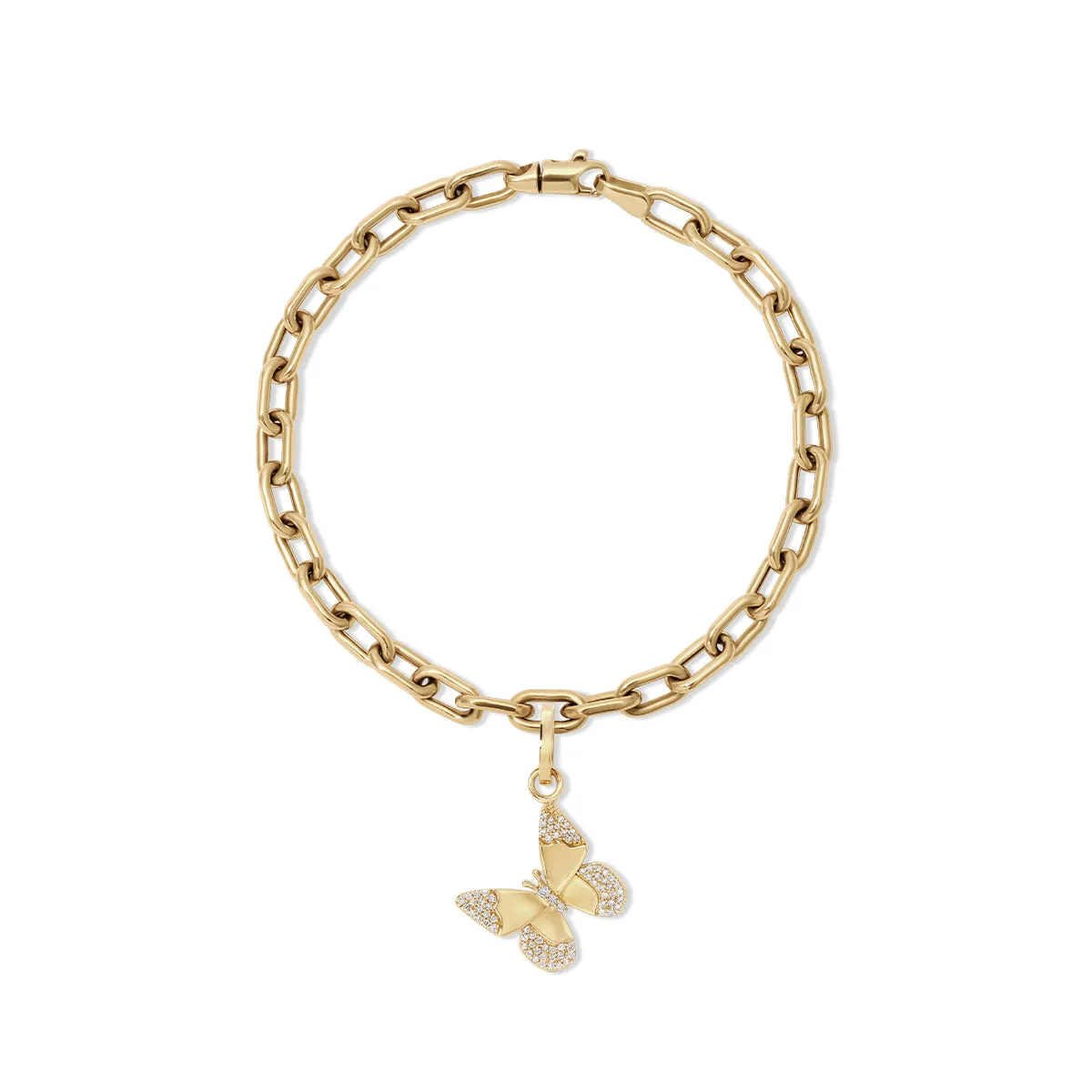 Choose Your Talisman Charm Bracelet on 4mm Italian Chain sold by Adina Reyter