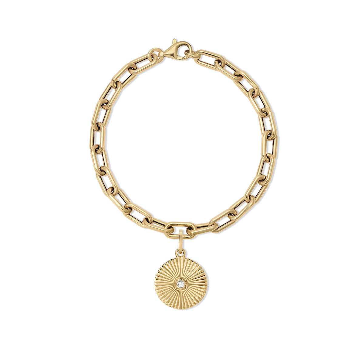 Choose Your Talisman Charm Bracelet on 5.3mm Italian Chain sold by Adina Reyter product image thumbnail 5