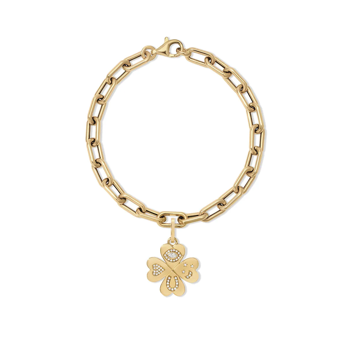 Choose Your Talisman Charm Bracelet on 5.3mm Italian Chain sold by Adina Reyter product image thumbnail 4