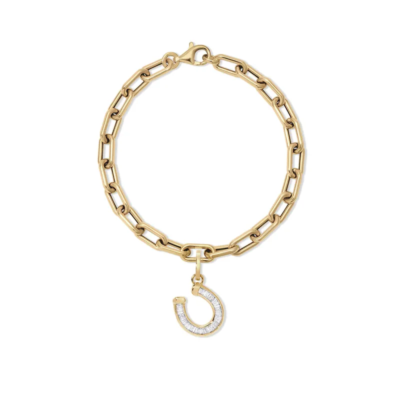 Choose Your Talisman Charm Bracelet on 5.3mm Italian Chain sold by Adina Reyter