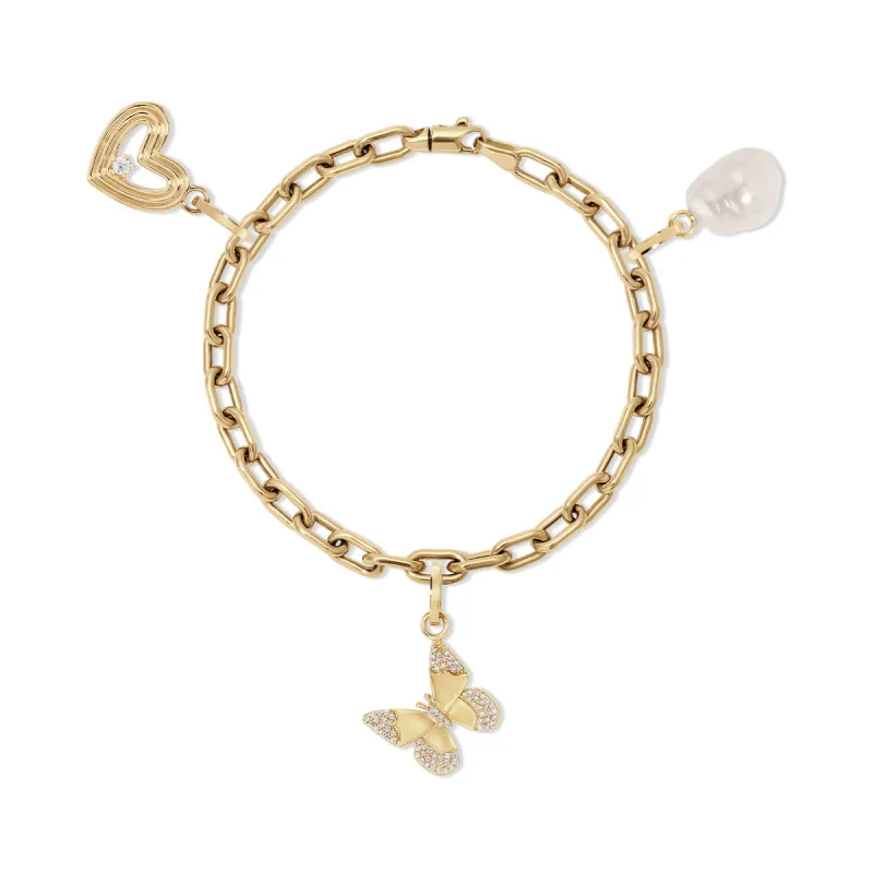 Love Story Charm Bracelet made by Adina Reyter