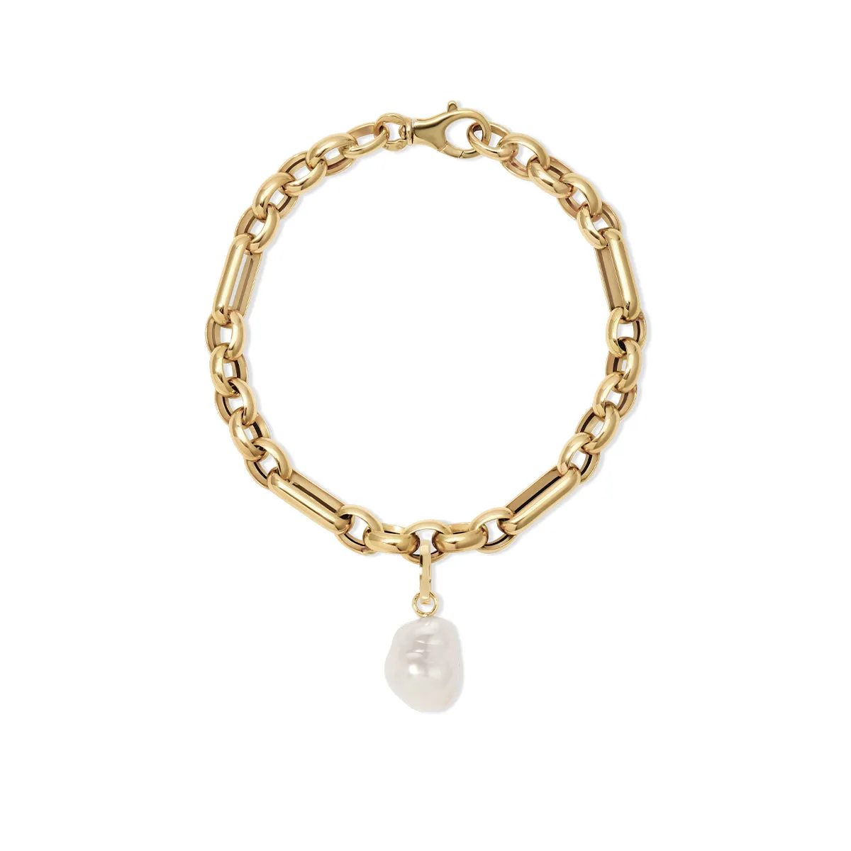 Choose Your Talisman Charm Bracelet on Mixed Rolo sold by Adina Reyter