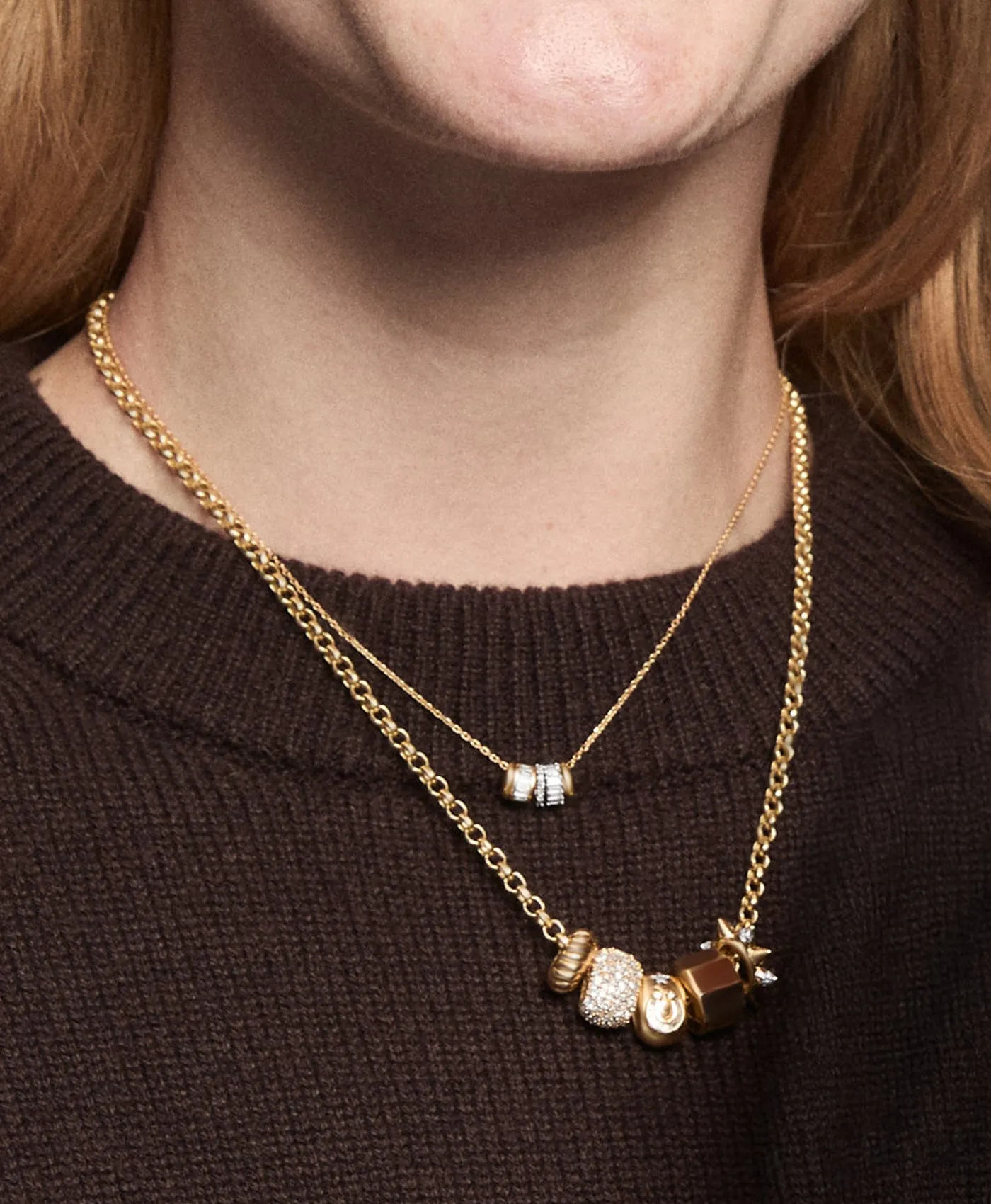 Groovy Diamond Era Rager Mini Bead Necklace sold by Adina Reyter product image thumbnail 2