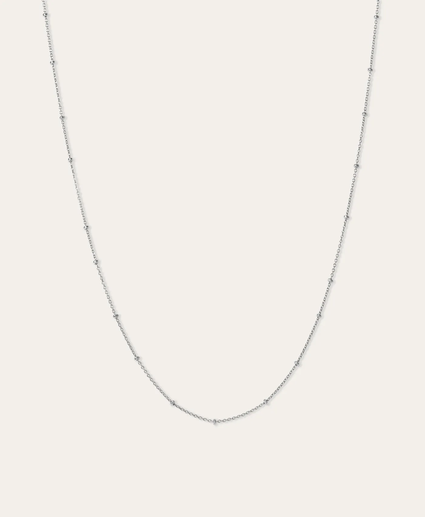 Saturn Chain Necklace in Sterling Silver sold by Adina Reyter