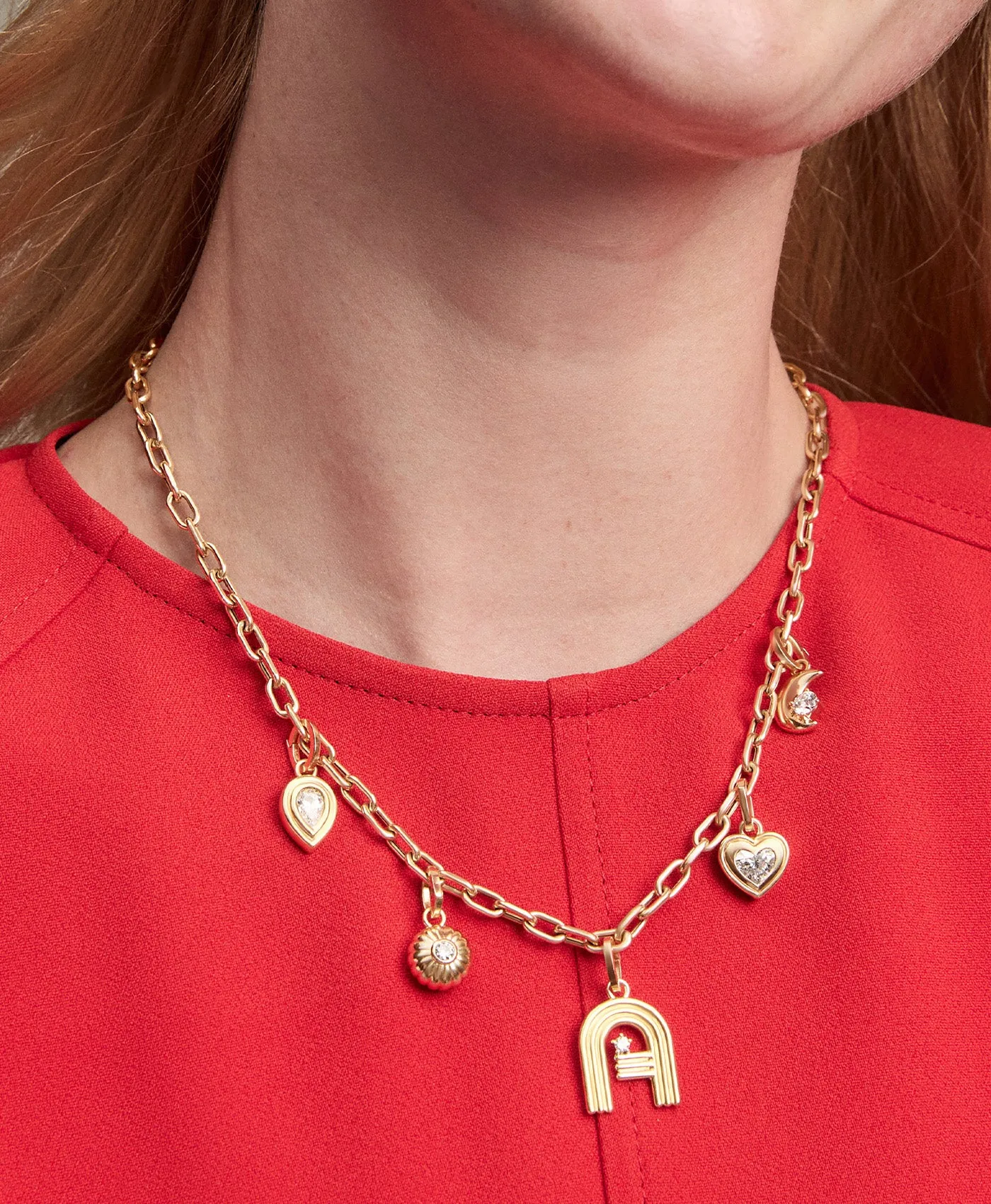 Diamond Moon Hinged Charm - Lab Grown sold by Adina Reyter product image thumbnail 2