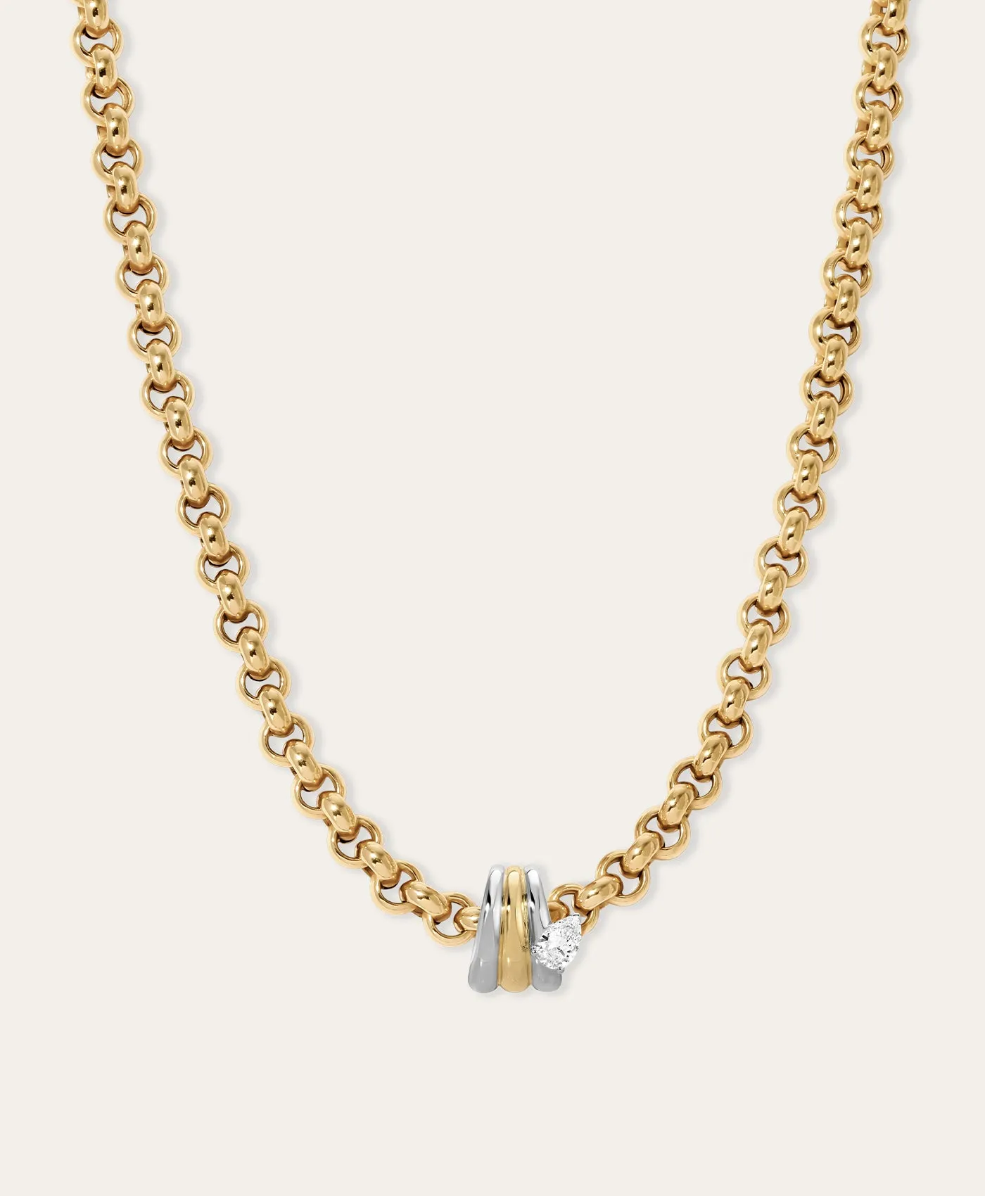 Groovy Diamond Era XL Big Bead Necklace sold by Adina Reyter