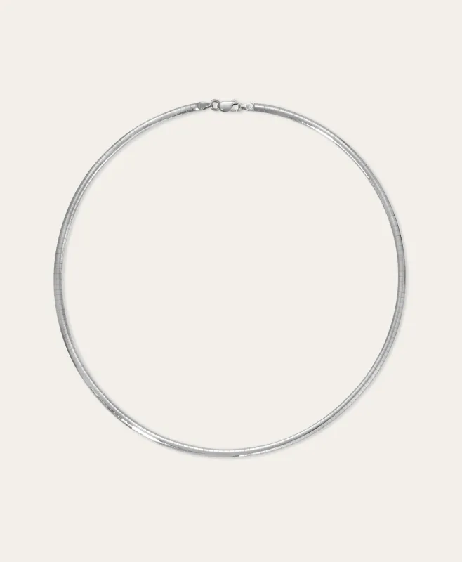 Omega Chain in Sterling Silver sold by Adina Reyter