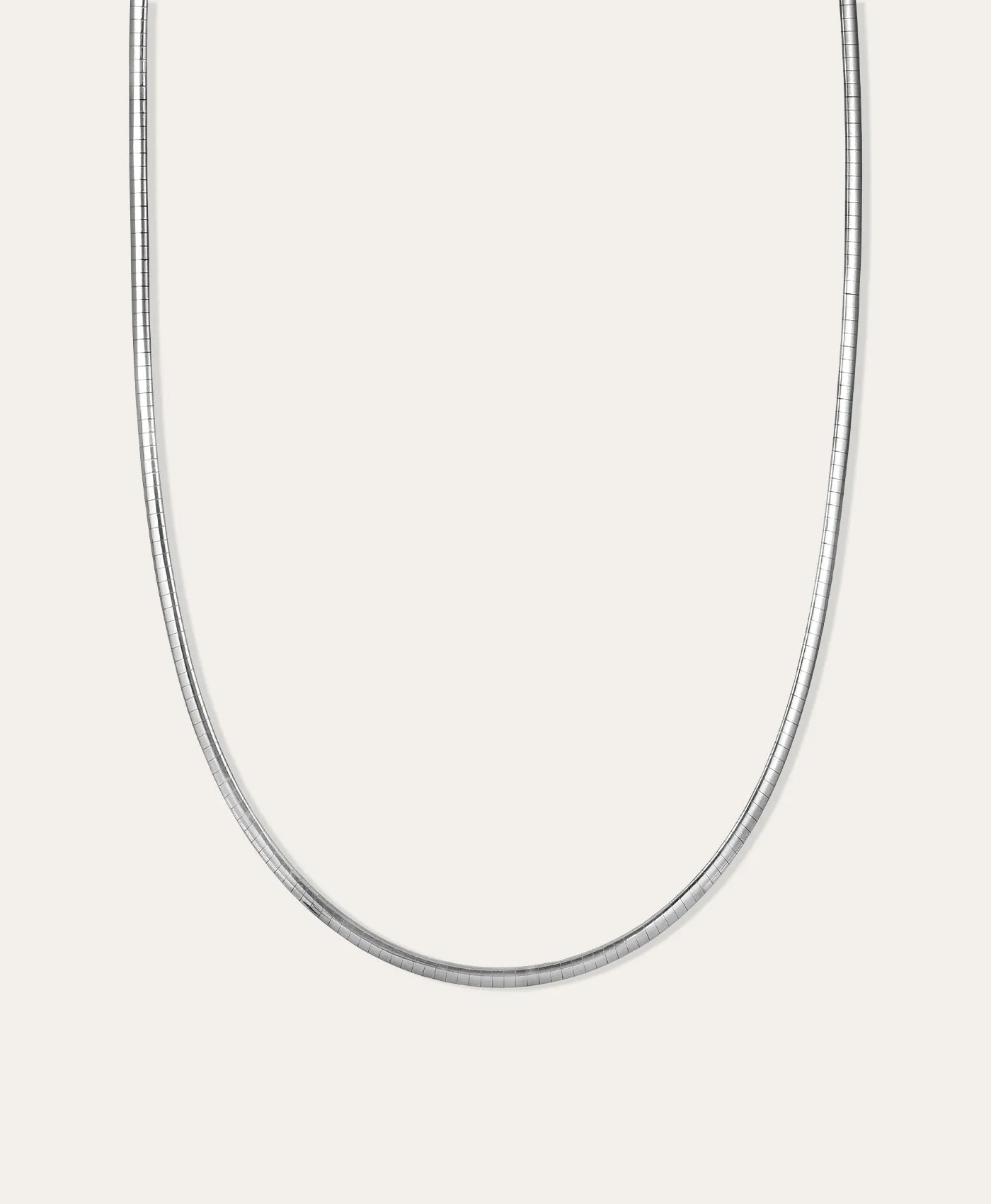 Omega Chain in Sterling Silver sold by Adina Reyter product image thumbnail 3