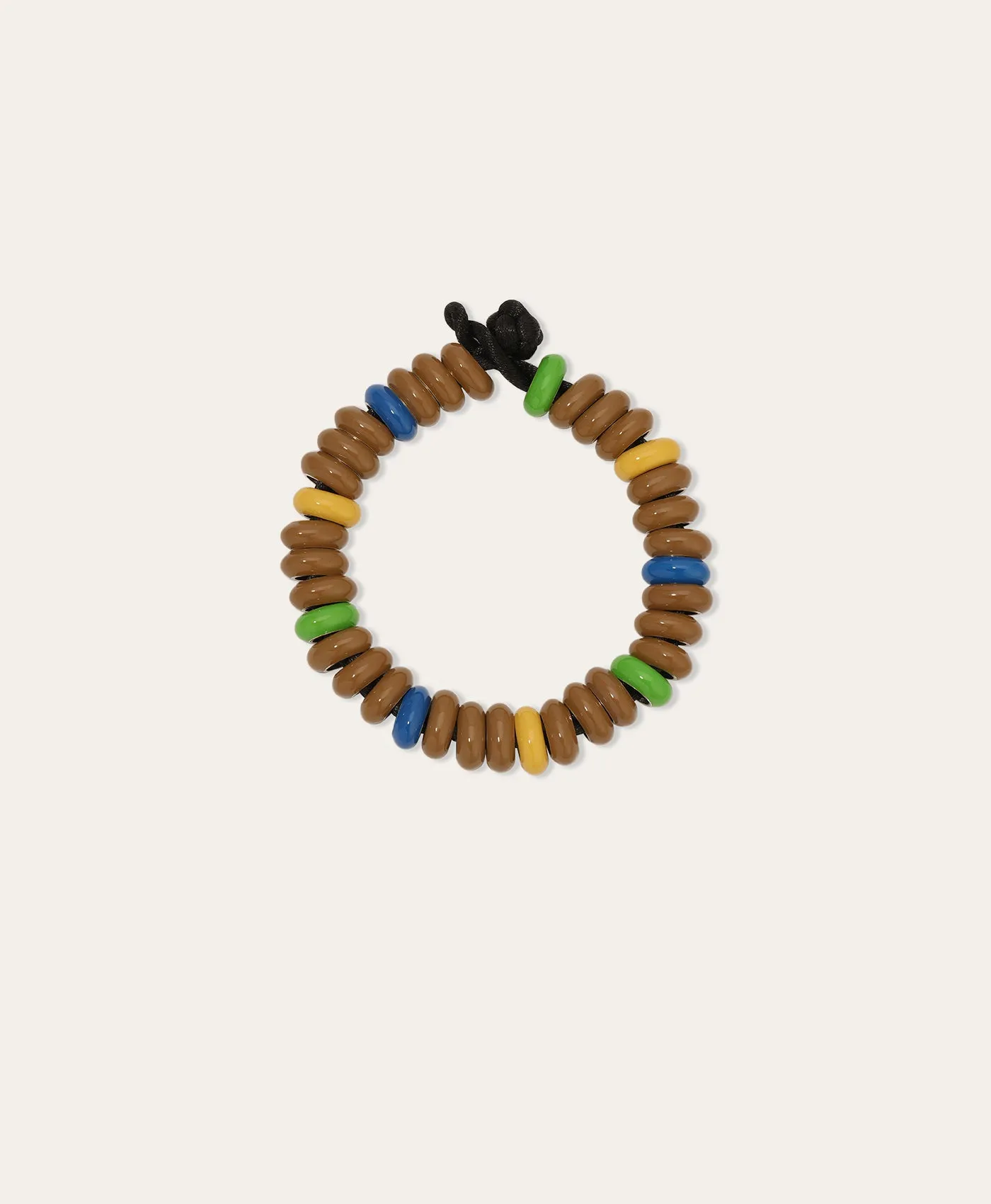 One of a Kind Woodland Full Enamel Big Bead Bracelet sold by Adina Reyter