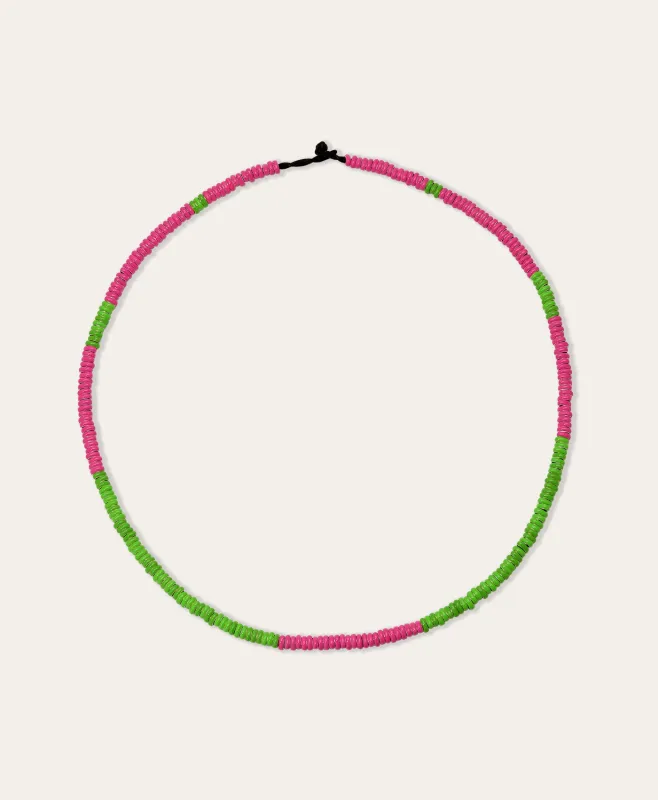 One of a Kind Berry Full Enamel Mini Bead Necklace sold by Adina Reyter