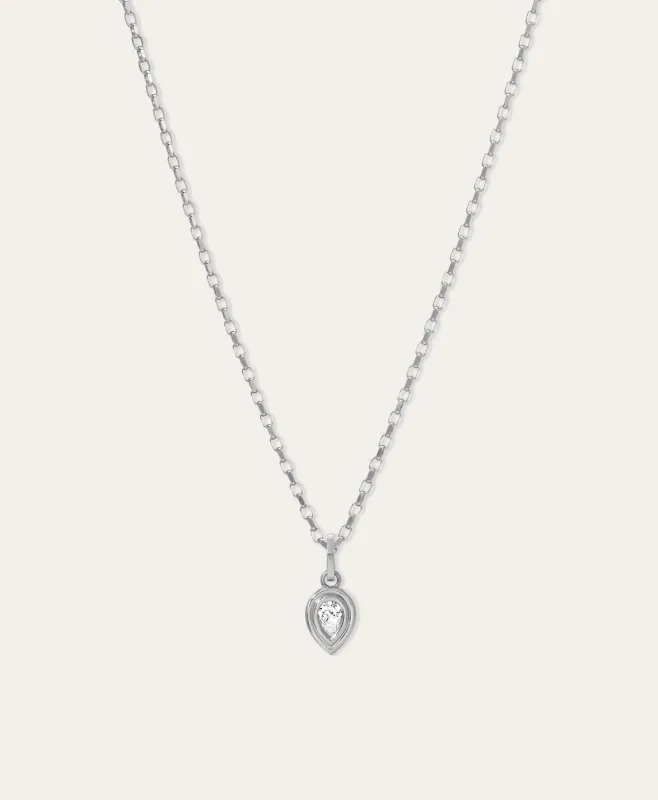 Choose Your Groovy Charm 2mm Italian Chain Necklace in Sterling Silver sold by Adina Reyter