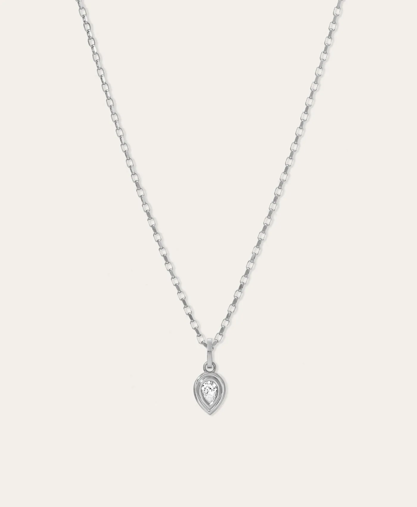 Choose Your Groovy Charm 2mm Italian Chain Necklace in Sterling Silver sold by Adina Reyter