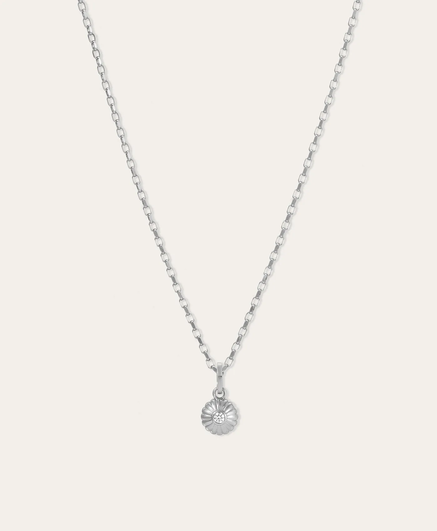 Choose Your Groovy Charm 2mm Italian Chain Necklace in Sterling Silver sold by Adina Reyter product image thumbnail 3