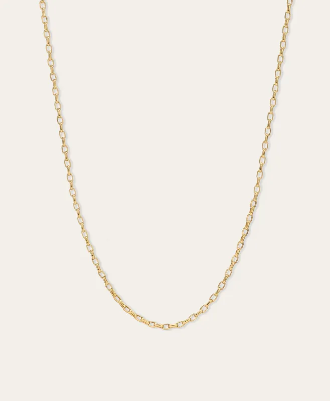 2mm Italian Chain Necklace sold by Adina Reyter