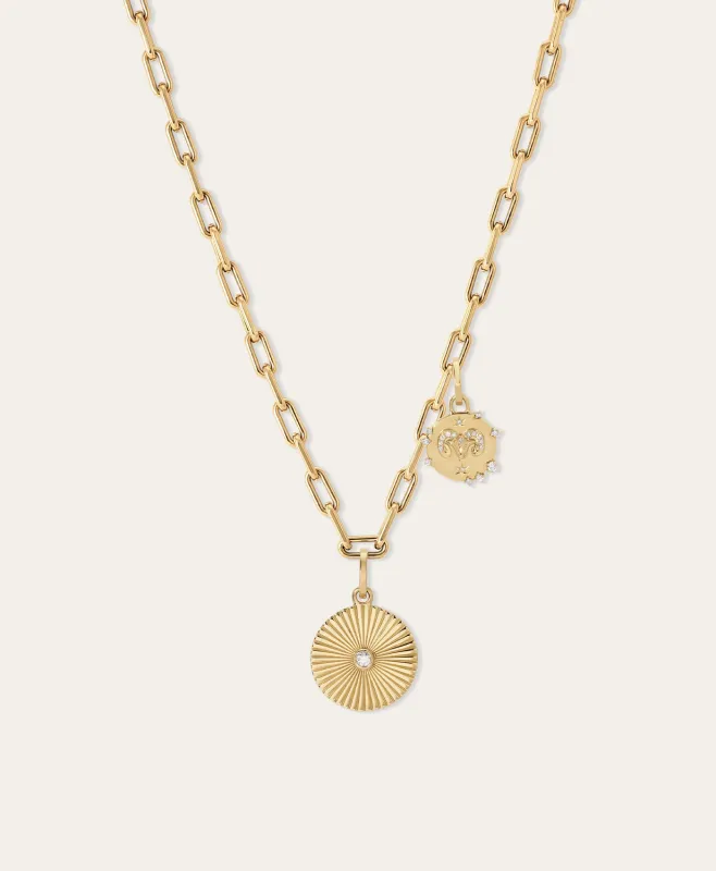 Starstruck Diamond Charm Necklace sold by Adina Reyter