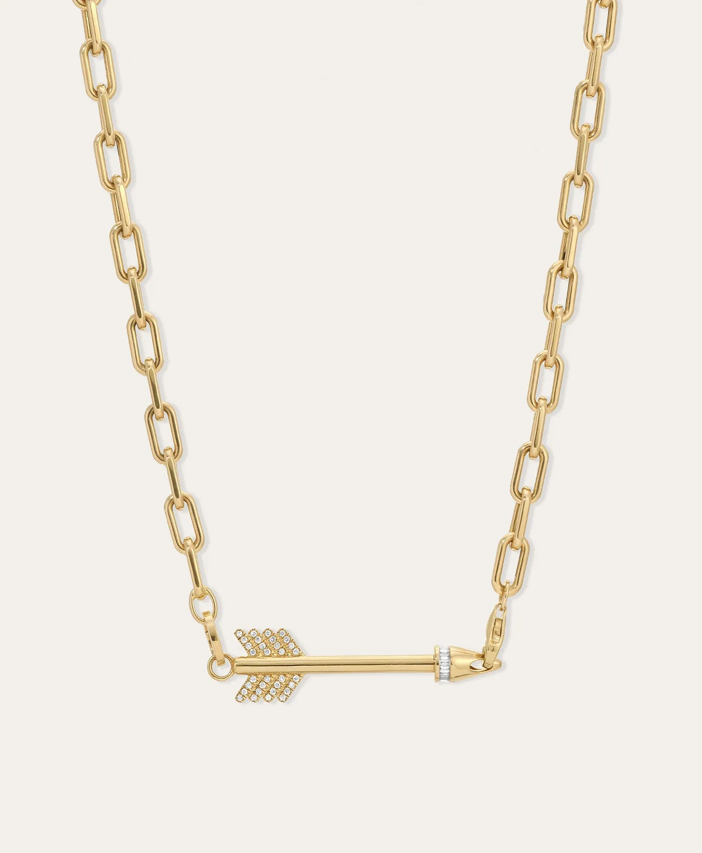 Diamond Arrow Charm Necklace sold by Adina Reyter product image thumbnail 3