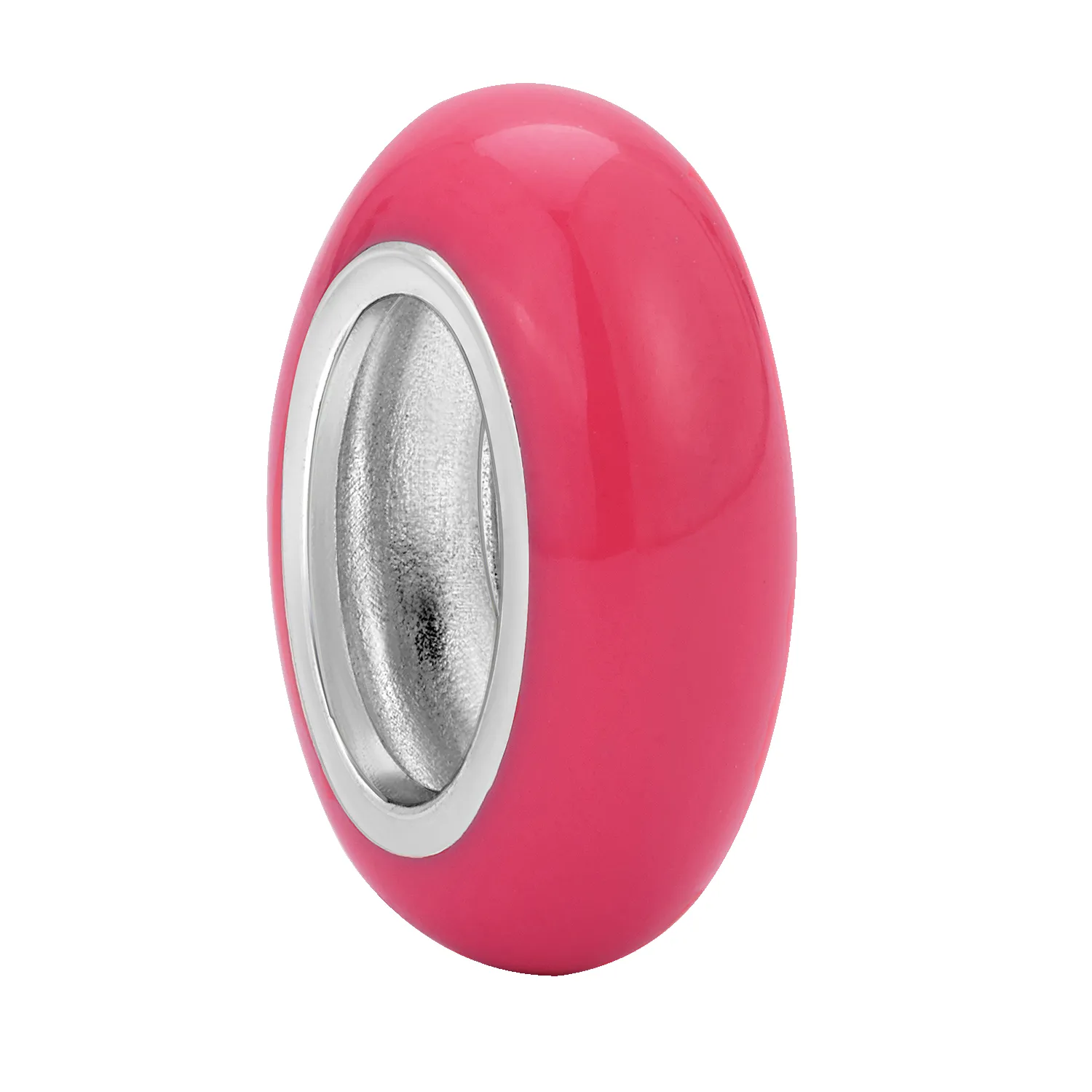 Flamingo Enamel Big Bead sold by Adina Reyter product image thumbnail 2