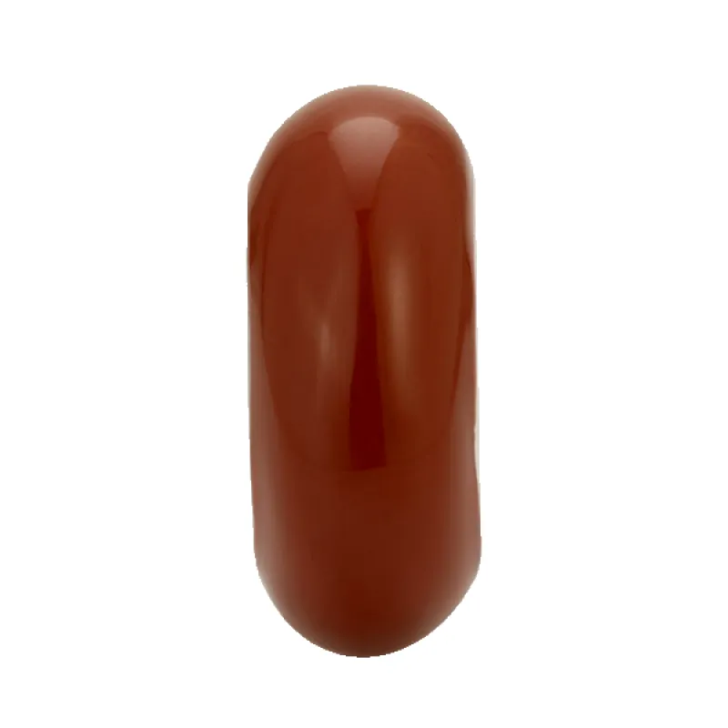 Cognac Enamel Big Bead sold by Adina Reyter