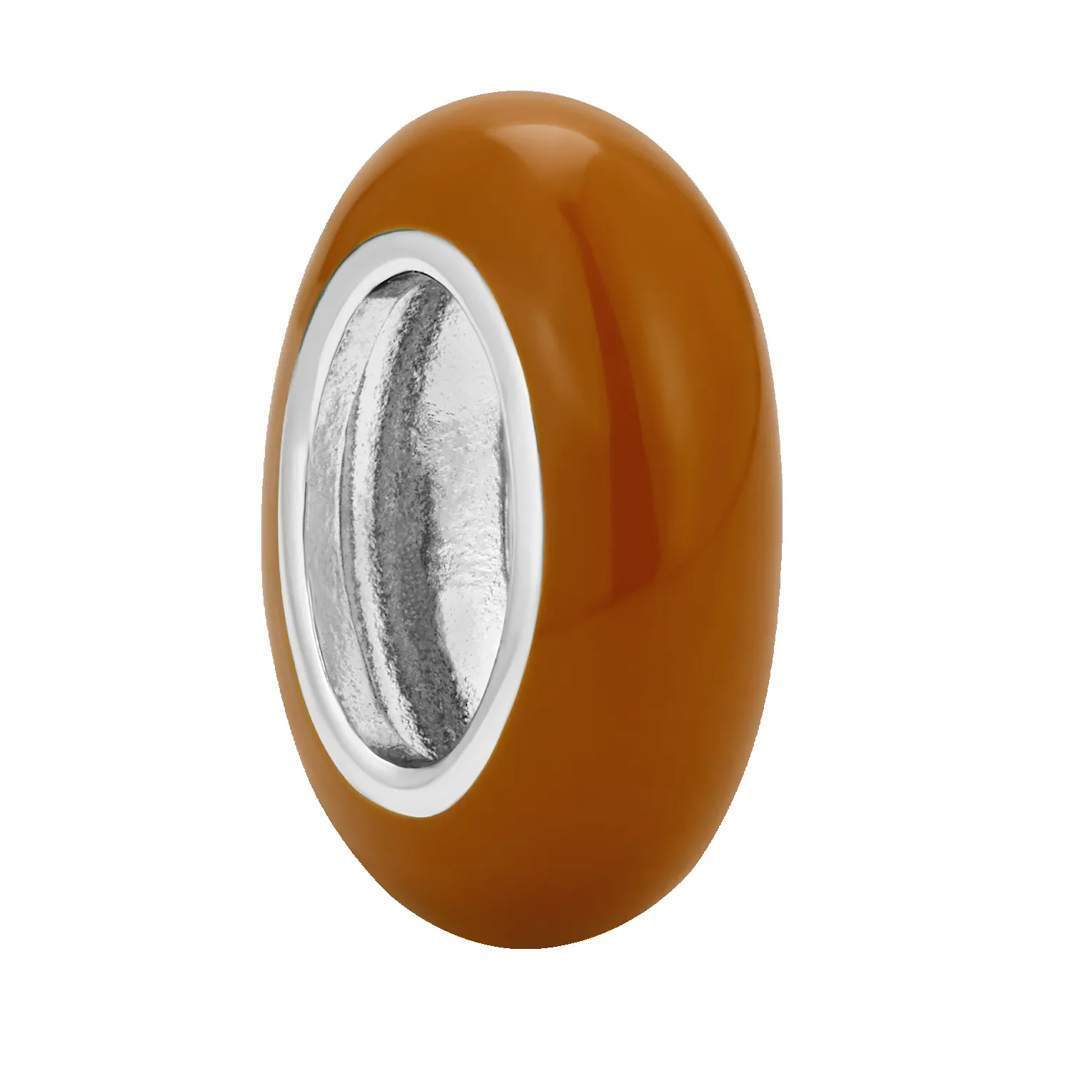 Amber Enamel Big Bead sold by Adina Reyter product image thumbnail 2