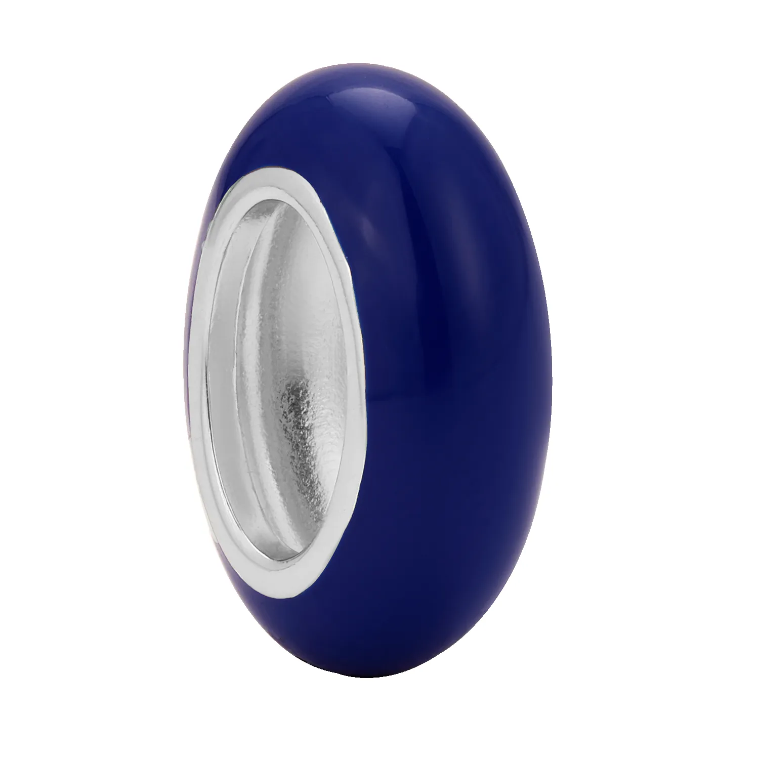 Indigo Enamel Big Bead sold by Adina Reyter product image thumbnail 2