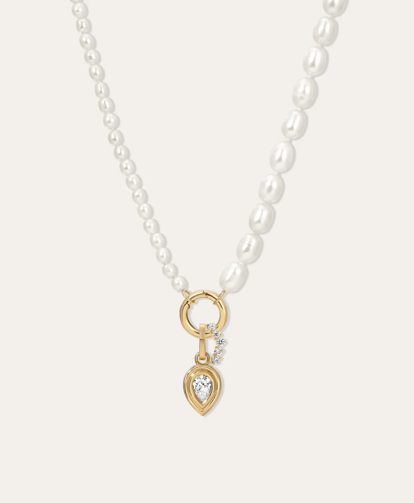 Marin Diamond Charm Necklace sold by Adina Reyter product image thumbnail 3